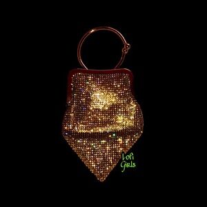 Y2K Diamanté Crystal Bilng Chain Link Mini Purse